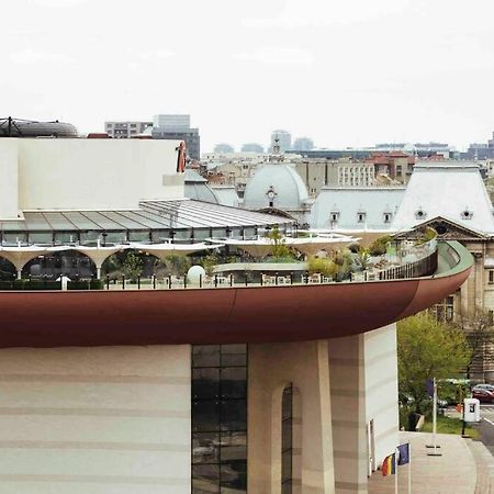 Ferienwohnung Stunning Views 2BR Intercontinental Flat Bukarest Exterior foto